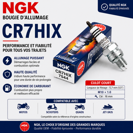 NGK CR7HIX - Iridium