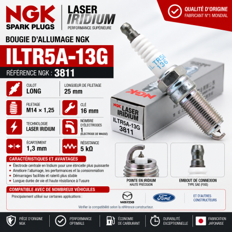 NGK ILTR5A-13G - Laser Iridium